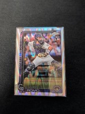 DREW ROMO 2025 TOPPS CHROME SILVER RAY WAVE ROOKIE R/C