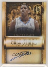 2013 Panini Gold Standard Strike Signatures 237/250 Tobias Harris #18 Auto ti8