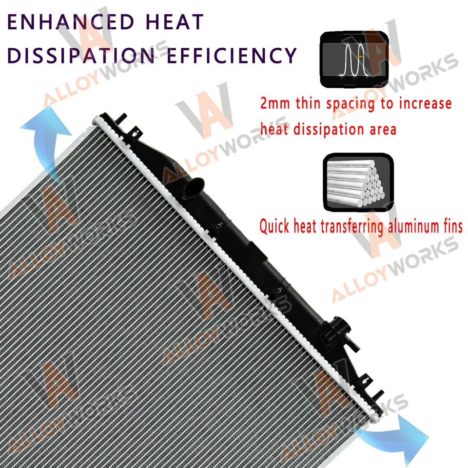 Radiator For 2000-08 Freightliner MT45,1999-02 MT55,1998 FLD112 23 7/8"x 25 1/8" Foto 4 de 4