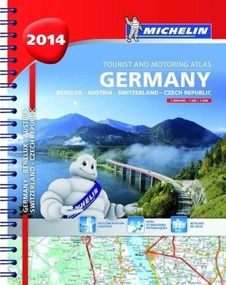2014 Germany, Benelux, Austria, Switzerland, Czech Republic Road... - Michelin