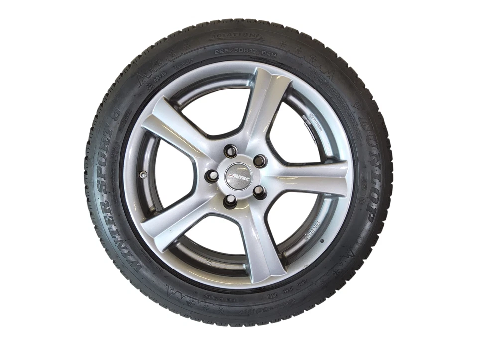 Autec Mercedes C Klasse 205 Winter Felgen 225 50 17 Dunlop RDK Winterräder - Bild 4 von 4