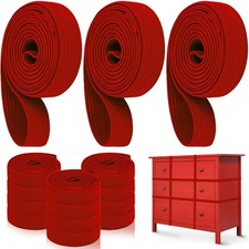 12 Pcs Extra Large Moving Rubber Bands for Furniture Strength 42 Inches, Red