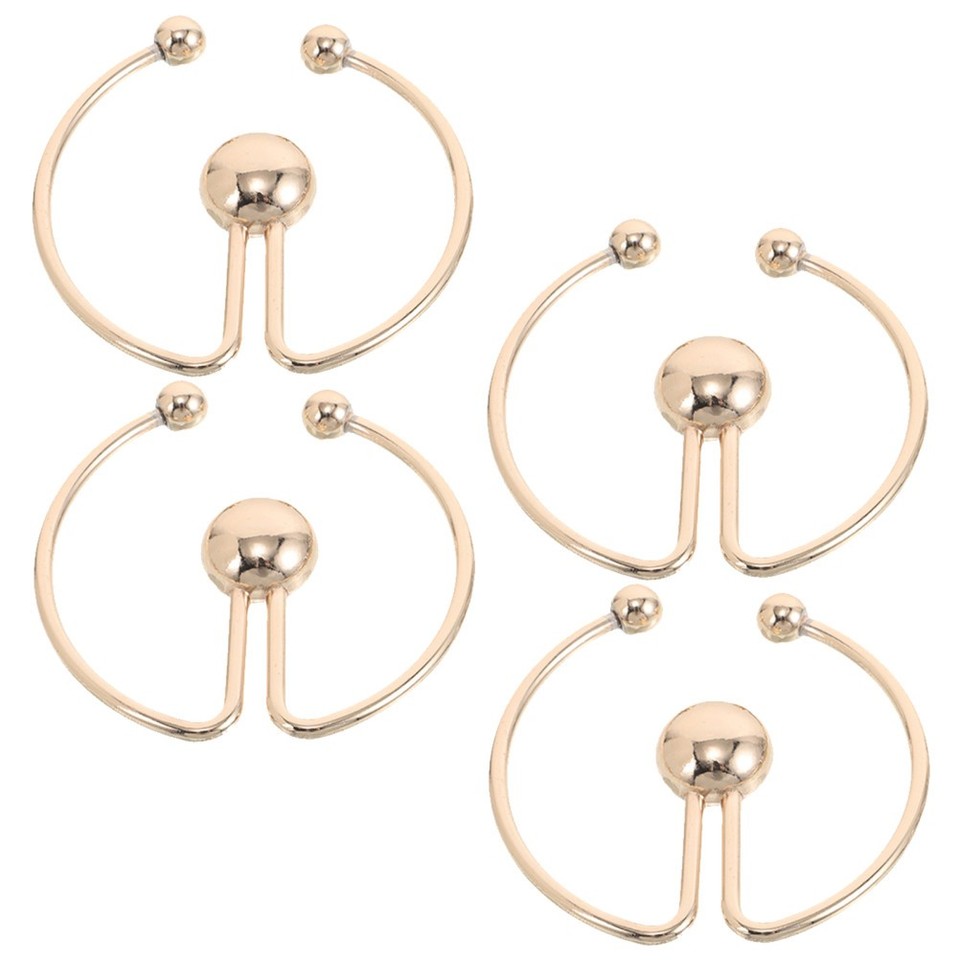 16 pcs Alloy Spiral Button, Detachable Clip for Shirts Dress | eBay ...