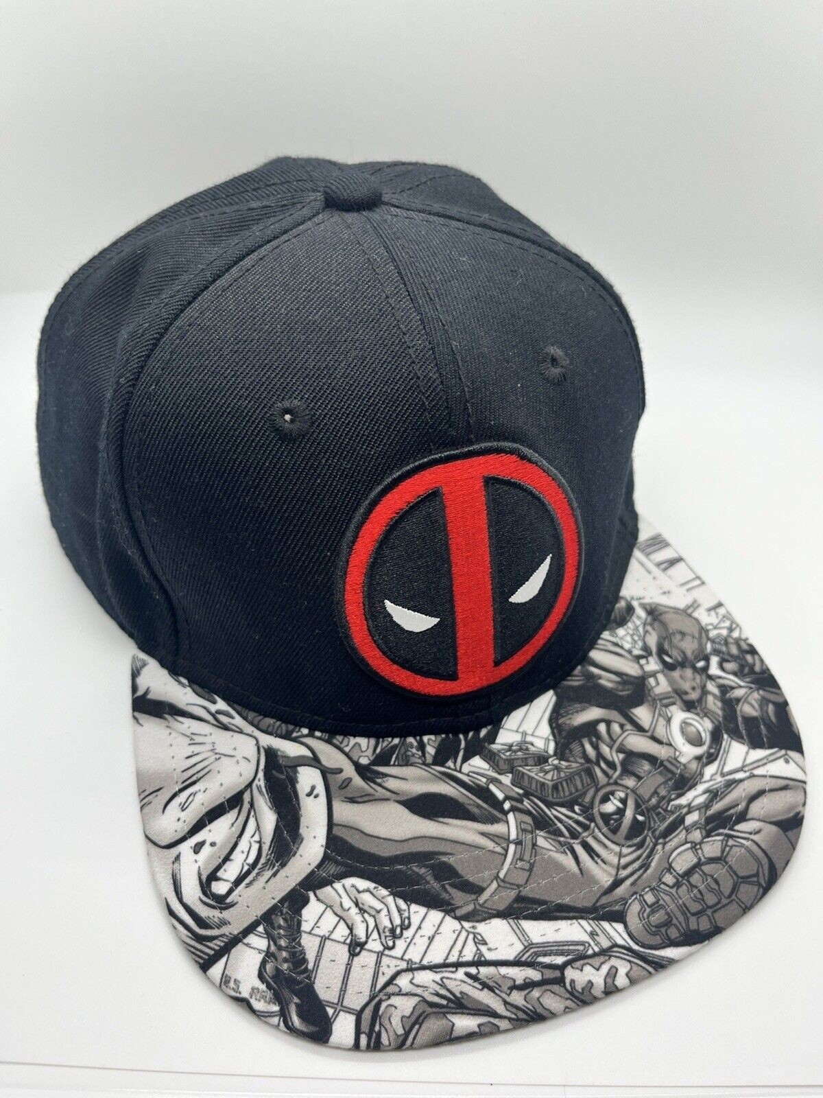 Deadpool Marvel Ball Cap Hat Snapback Baseball - image 1
