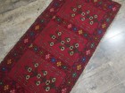 Authentic Vintage Turkish Rug,Geometric Turkish Anatolian Rug 1.10x3.10 Ft — photo 9