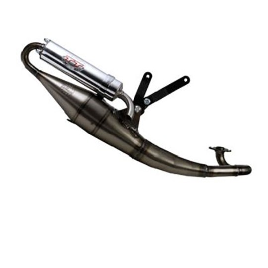 Topf Scoot Leovince TT Poliert FüR Gilera 50 Stalker, Runner-Piaggio 50 Nrg, NT-image