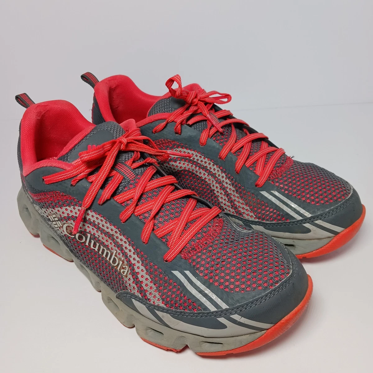 Columbia Red/Gray and Black Sports Footwear. Size 12 Columbia Red Athletic Shoes for Women for sale | eBay main image 3