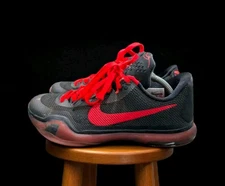 Nike Kobe 10 Shoes Mens 8.5 Bright Crimson 705317-060 Basketball Sneaker Beaters