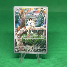 Meowth 106/094 Pokemon TCG Phantasmal Flames Illustration Rare Near Mint