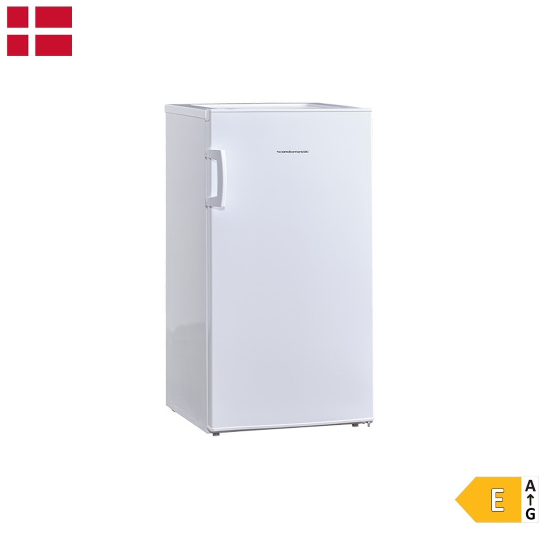 Scandomestic SKB182WE Kühlschrank 150L mit Gefrierfach Freistehend Weiß