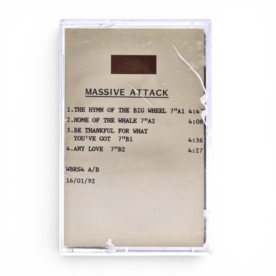 Massive Attack E.P. 1992 Rare Promo Advance Cassette Wild Bunch Circa Records