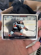 2021 O-Pee-Chee Platinum Trevor Zegras Photo Driven #PD-12 Anaheim Ducks