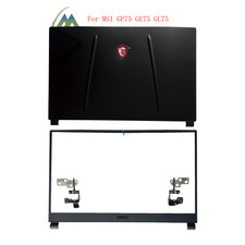 New For MSI GP75 GE75 GL75 Raider MS-17E1 MS-17E9 LCD Back Cover Bezel Hinges US