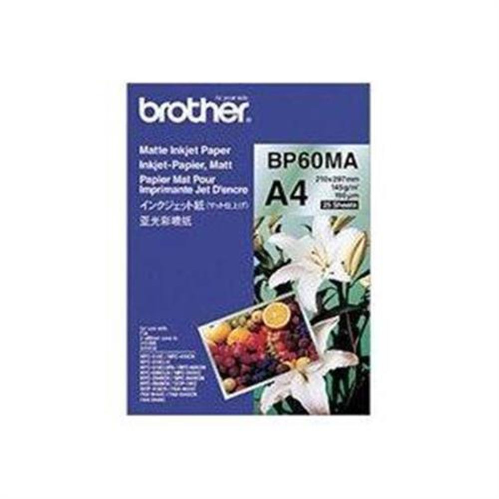 Фотопластинка Brother 25 Blatt matt A4 BP60MA 2390₽