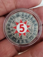 2007 silver austria 5 euro 850 jahre Mariazell