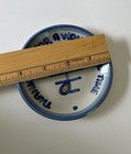 M. A. Hadley Pottery THANK YOU Plate Trinket Dish Coaster 4" Wide VTG — photo 3