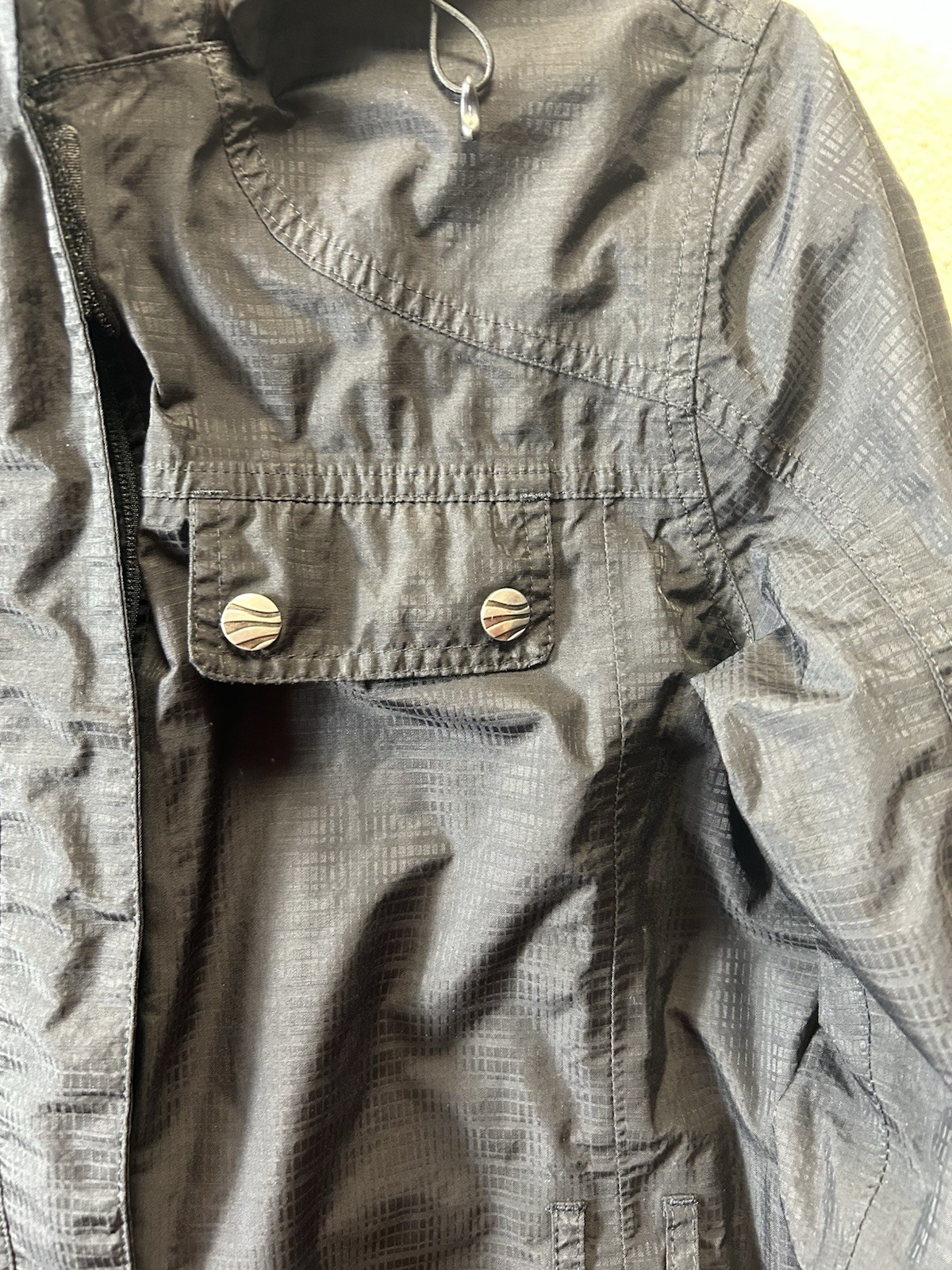 Wind River Long Rain Jacket Hyper-Dri Ripstop Wat… - image 8