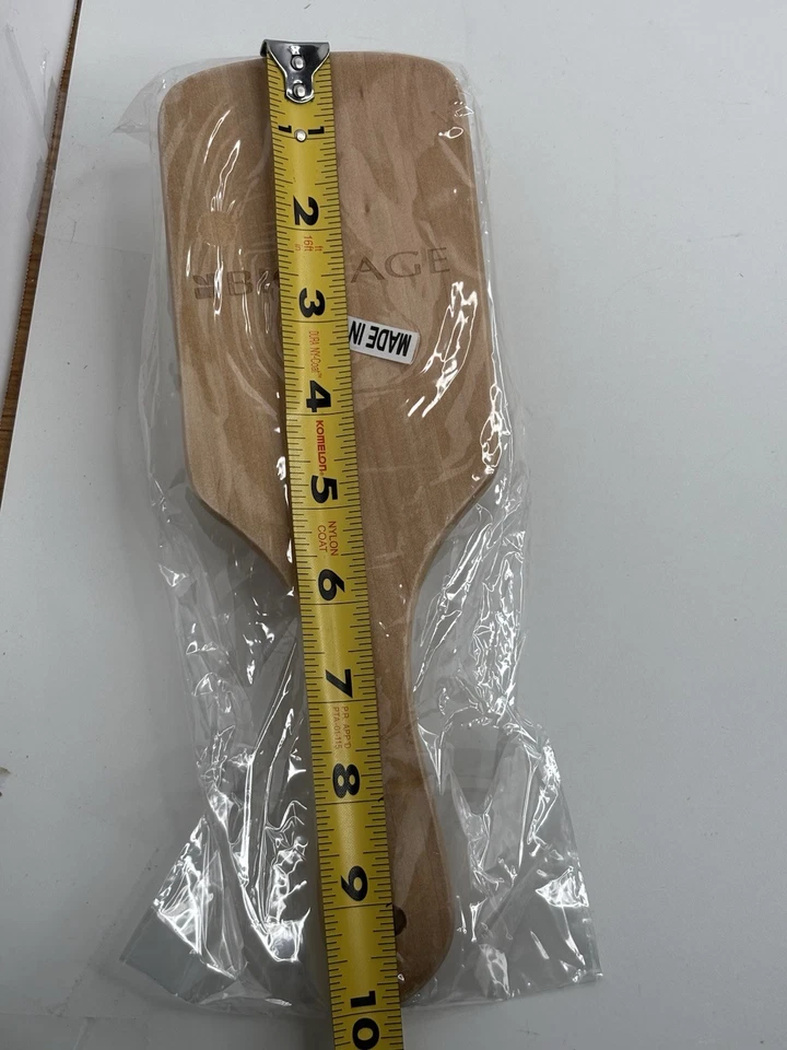 Biolage Wooden Hair Brush 10 inch x 3.25 inch Beige & White - Image 4 of 4