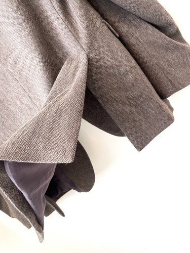 Zara Men’s HERRINGBONE TEXTURED JACKET Large - Picture 4 of 7