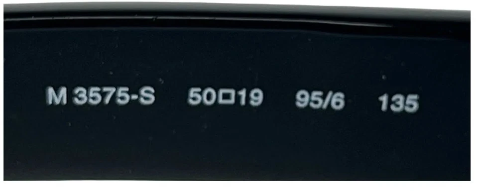 Gafas de sol Moschino M3575-S de diseñador para mujer ~ vintage Foto 4 de 4