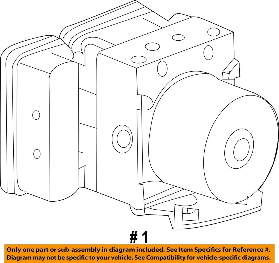 Антиблокировочная тормозная деталь помощь при стабилизации автомобиля рынок США подходит для 11-13 TSX 646472 - Изображение 4 из 4