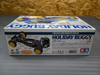 NEW OPEN BOX Tamiya 1/10 Holiday Buggy 2010 #58470 Kit- *Missing 4