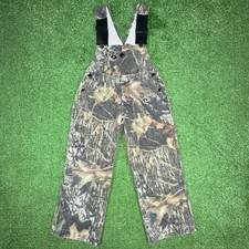 Russell Outdoors Camo Bibs Boys Youth 6-8 Breakup Infinity Mossy Oak