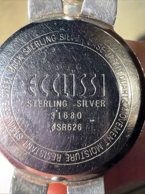 Vintage Ecclissi Sterling Silver 925
Watch Model 31680 Ecclissi | Accessories | Vintage Ecclissi Sterling Silver  main image 2
