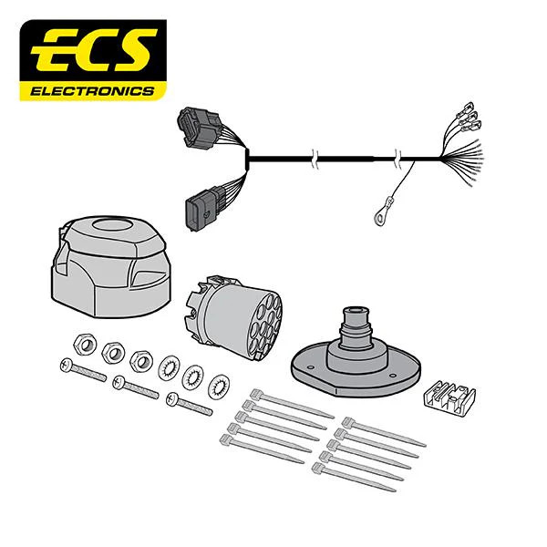 Towbar Wiring Kit 13 Pin NISSAN NV400 Chassis Cab September 2014 - NI14713MU