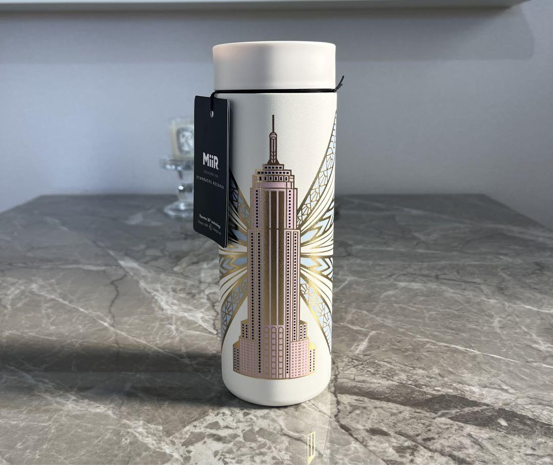 Exclusive New York Starbucks Reserve Empire State Building Tumbler