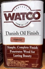 WATCO DANISH OIL FINISH FRUITWOOD QUART