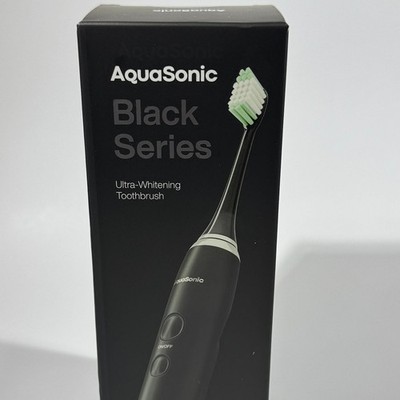 AquaSonic Black Series Ultra Whitening Electric Toothbrush