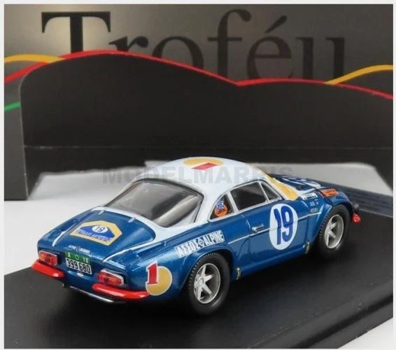 TROFEU TRRGR08 RENAULT - A110 ALPINE N 19 RALLY ACROPOLIS 1972 SIROCO - M.ANDRIO - Immagine 2 di 2