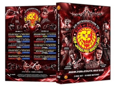 Official NJPW - ''An Introduction To New Japan Pro Wrestling'' 2 Disc DVD Set