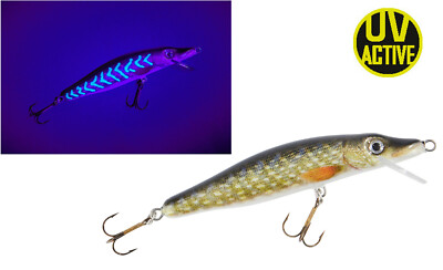 BALZER Wobbler MK Adventure UV Pike Shallow Runner 16cm 1,7m  #21016