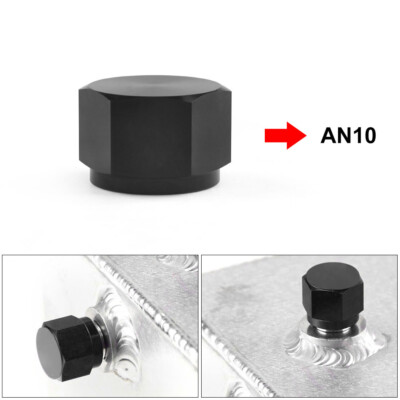 10AN Female Flare Cap Port Plug Block Off Fitting Adapter W/ Internal O-ring - Foto 11