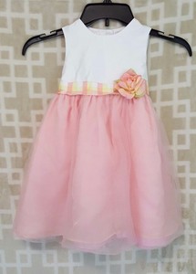 white floral toddler dress