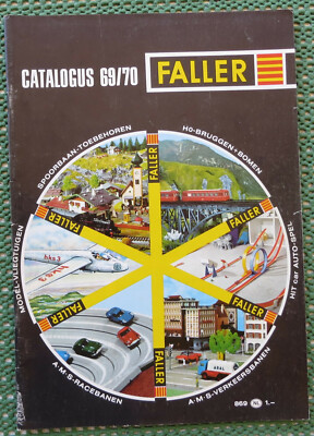 Faller  -- Modellbau Jahres Katalog 1969/70  (MA175)