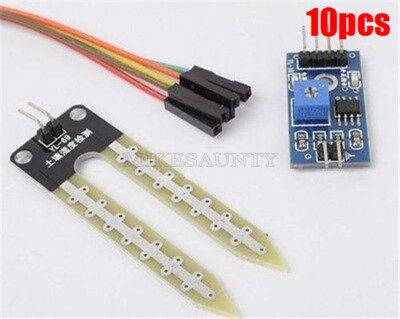 Soil Hygrometer 10Pcs Detection Module Soil Moisture Sensor New Ic zi