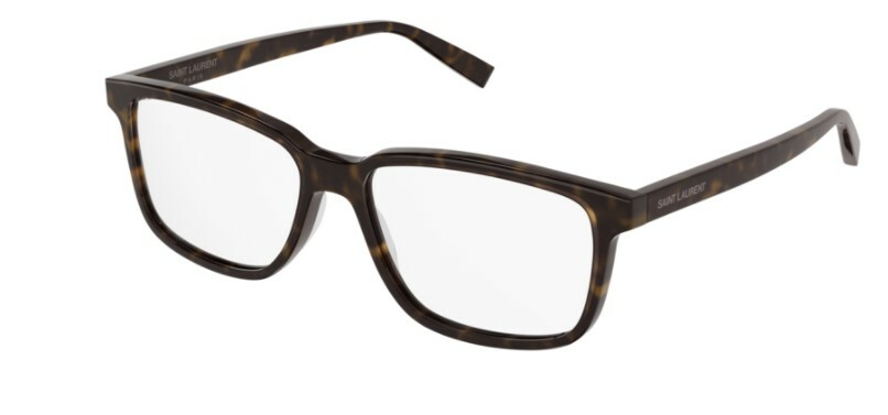 Occhiali da vista unisex Saint Laurent SL 458 005 avana full rim rettangolari
