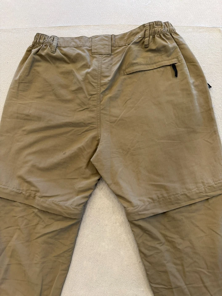 Pantalones grandes de pesca con cremallera para hombre senderismo al aire libre Foto 4 de 4