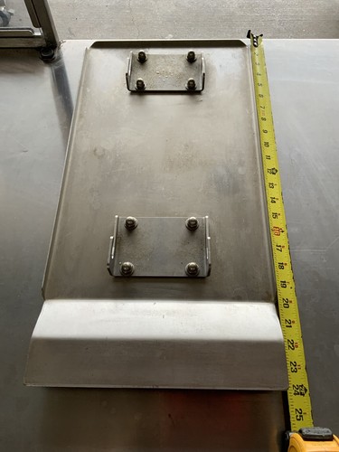 LVO 12" stainless steel pressure plate for LVO sheeter moulder SM24 - Picture 5 of 6