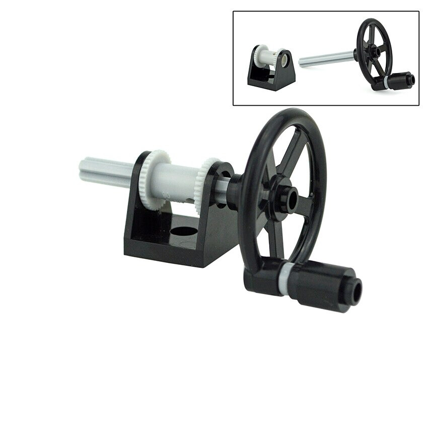 Technic Coiling Rope 56823 Reel w Drum 2584 for Lego Kit Building