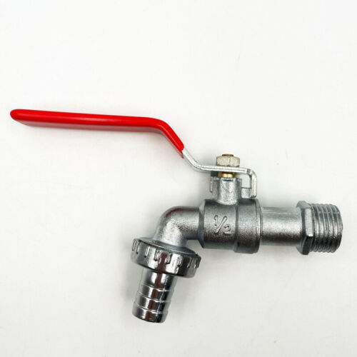 1/2" Faucet Water Tap Outside Outdoor Irrigation Home Garden Tool Long Handle - Picture 6 of 9