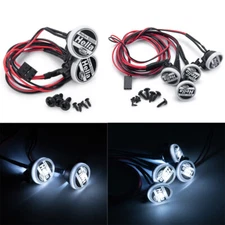 1pc 1/10 RC Parts Roof LED Light 2/4-Leds for AXIAL SCX10 TRX-4 D90 Crawler Car