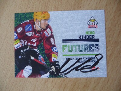 DEL 2023/24 Nino Kinder #FU04 original signiert