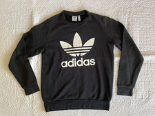 Adidas Big boys Classics Trefoil Crewneck Sweatshirt Size XL 15-16