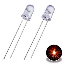 Ultra Bright LEDs 1.8mm / 3mm / 5mm / 10mm - Red / Blue / Green / White / Yellow