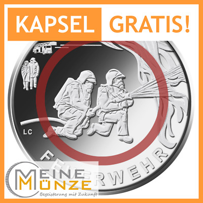 10 Euro Münze 2023 FEUERWEHR Serie ''Im Dienst der Gesellschaft'' Deutschland
