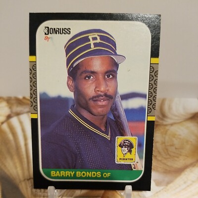 1987 Donruss Barry Bonds RC #361 Pirates  HOME RUN KING  FREE SHIPPING 